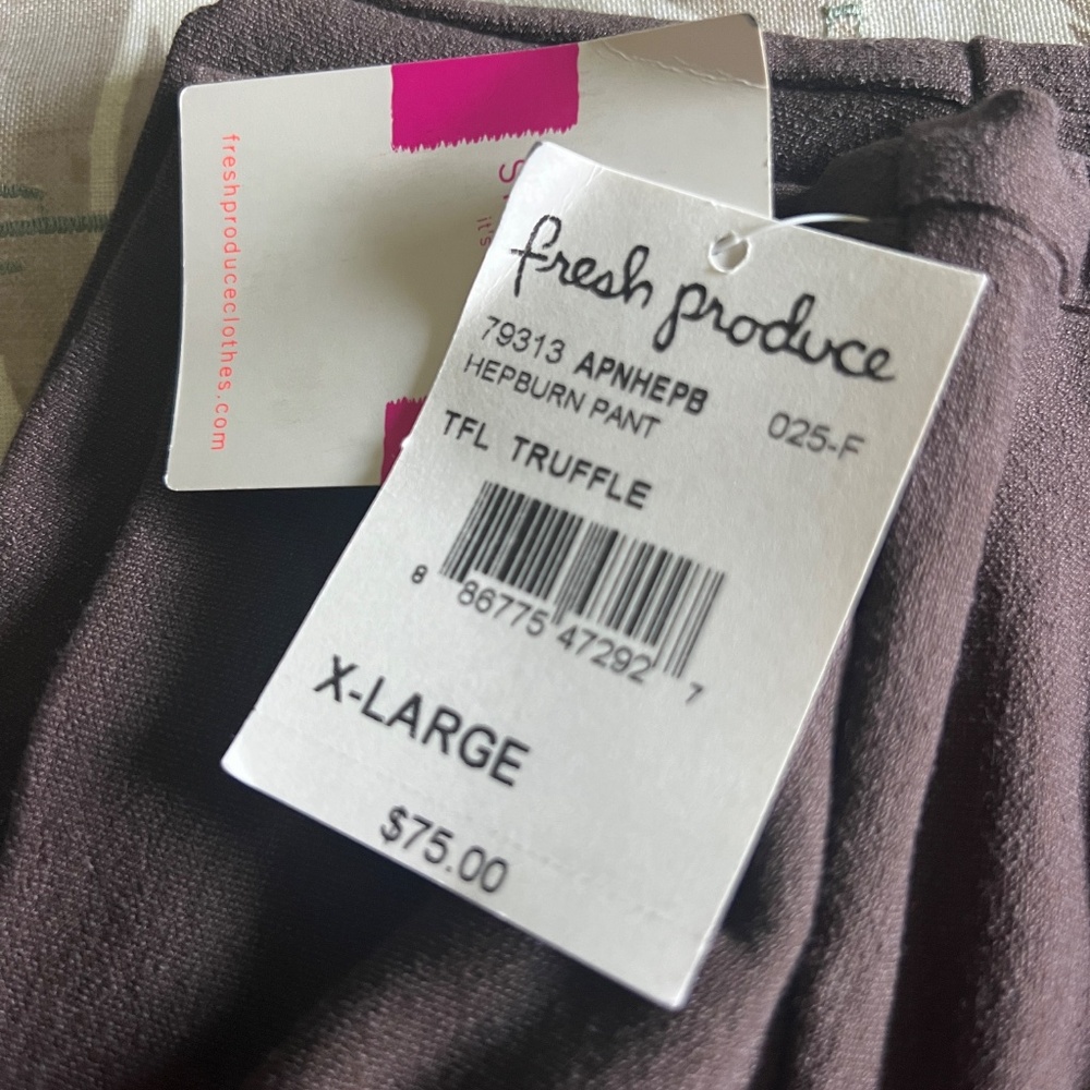 FRESH PRODUCE HEPBURN PANT SIZE XL
